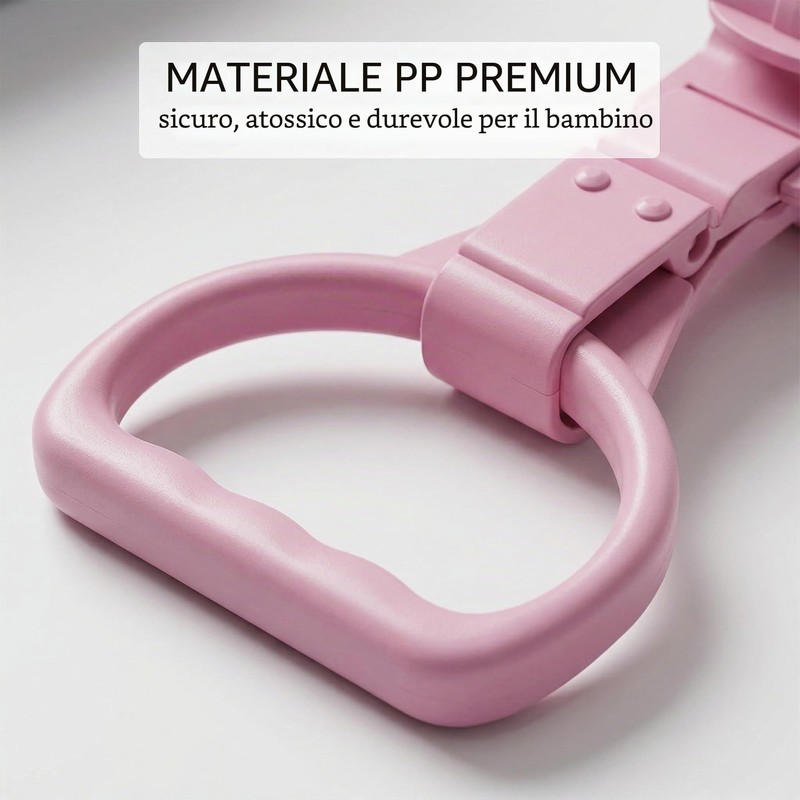 HYFZOD 4 Pezzi maniglie box bambini, Anelli Lettino per Aiutare
