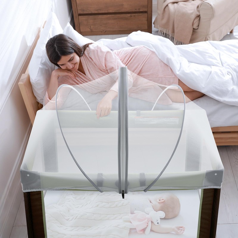 jiangcha Pack N Play Tent Cover - Bassinet Cover for