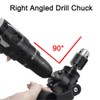 Right Angle Drill Attachment 90 Degree Drill Chuck Adapter with