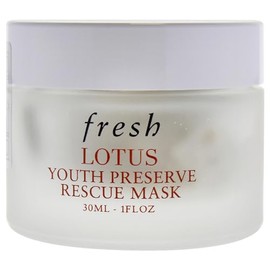 Lotus Youth Preserve Rescue Mask by Fresh for Women - 1 oz Mask