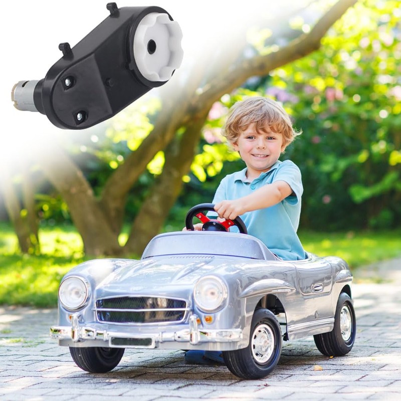 Msiud RS390 Electric Motor Gearbox, Ride Ons DC Gear Box