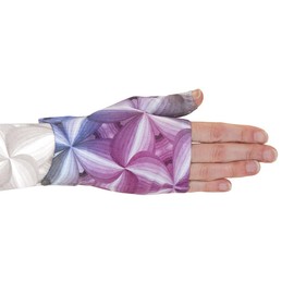 Lymphedivas Kaleidoscope Medical Graduated Compression Gauntlet for Lymphedema (30-40 mmHg Small)
