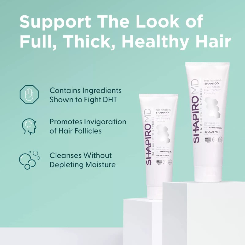Shapiro MD Hair Growth Experts Vegan Hair Loss Shampoo for