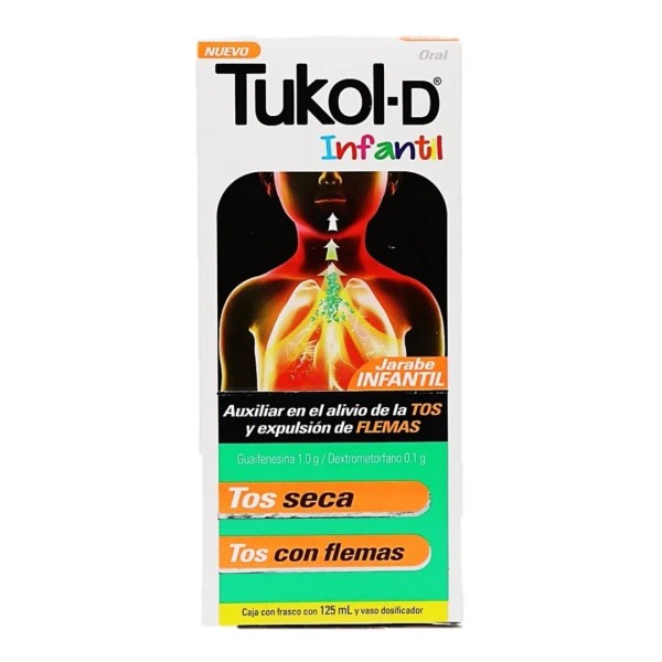 Tukol Jarabe Infantil 125 Ml. Alivio A Tos Y Flemas