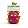 Istatue Positive Pitaya Figurita Coraje Fuerza Decoración Computadora Frutas Dragón