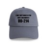 CafePress DD 214 (Impact) Cap Unique Adjustable Baseball Hat