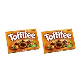 TOFFIFEE Whole Hazelnut in Nougat Cream Filled Caramell - 2 x 125g