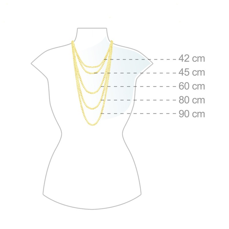 Elli Women's April Birthstone Necklace with Crystals Gold Plated, Silver,