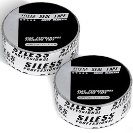 Siless Professional Finishing Sealing Tape for car Sound deadening Installation 1-1/2in x 30ft, Silver, 1 Pack