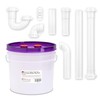 Practicon Gleco Trap 3.5 Gallon HV System, Clay & Plaster