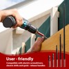 5pcs Magnetic Drill Bit Extension Holder Driver Bar Hand-Held Reach