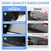 Sunsdrew Dash Cover for 2007-2011 Toyota Camry Dashboard Cover Mat