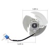 Ludom Refrigerator Condenser Fan Motor EAU63103301, fit for 4509126 AP6235485