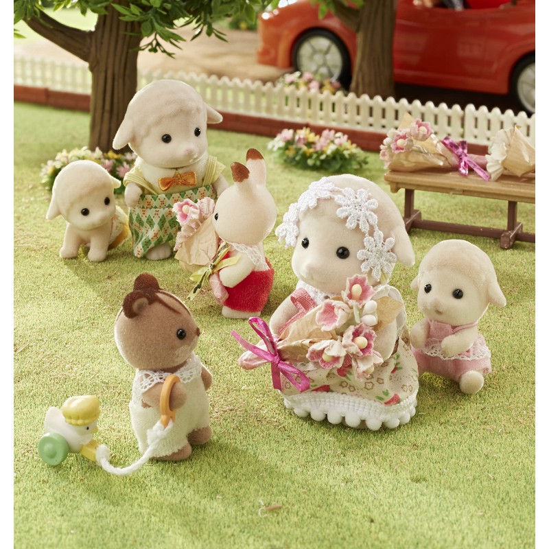Sylvanian Families Doll Twin-chan Sheep Hi-08
