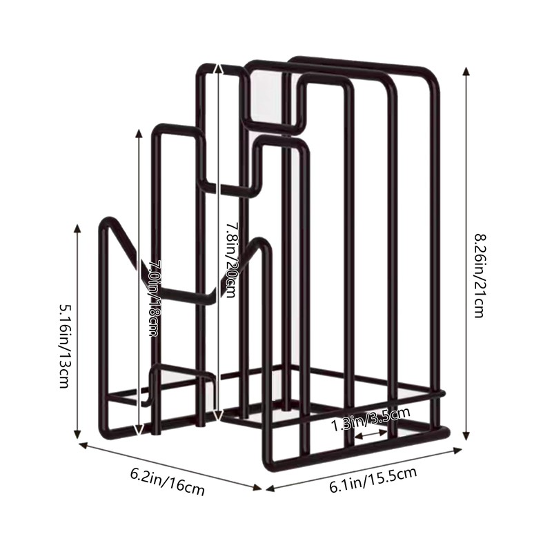 CYWDTYRDXZ Multifunctional Cutting Board Organizer, Cutting Board Holder Rack Baking