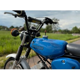 Transparent Simson Tank Sticker S50 S51 | 2-Piece | IFA DDR Retro Premium | for Tank & Buffalo Tank