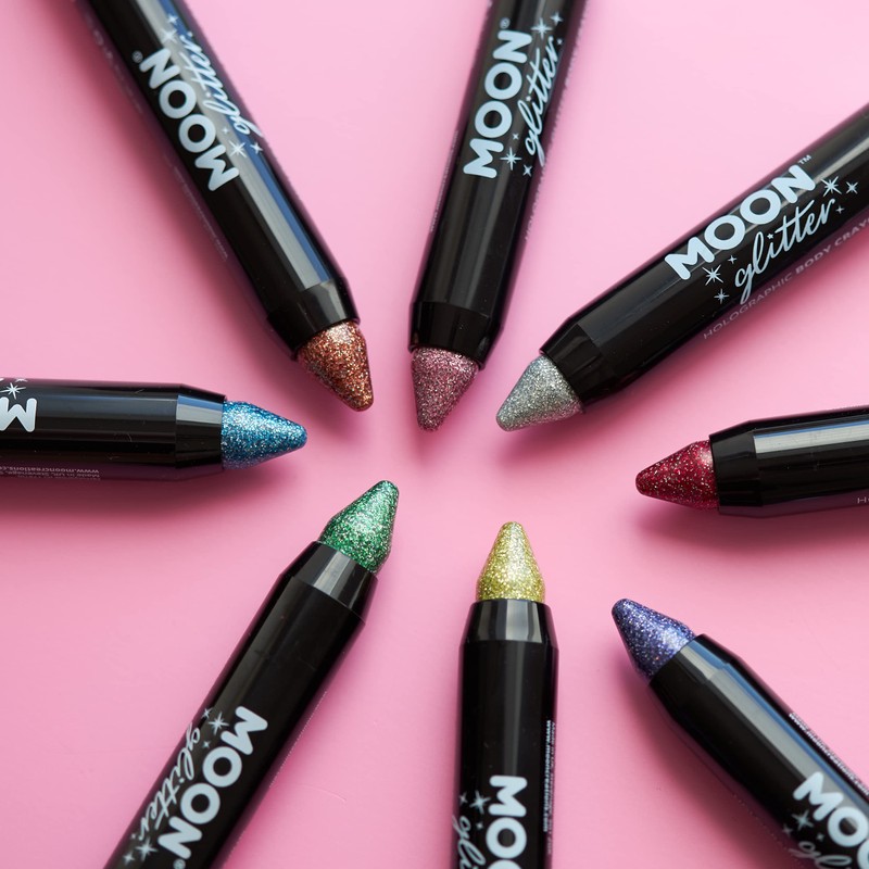 Moon Glitter Holographic Glitter Paint Pen / Body Chalk Make-Up