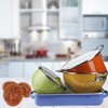escleano Copper Sponges, Scourer, 100% Copper, Cleaning Sponge, Pot Scraper,