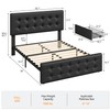 GAOMON Full Size Bed Frame with 4 Storage Drawers and
