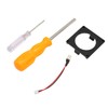 Fan 3D Print Mount Kit Replacement Game Console Cooling Fan