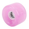 4Pcs Skateboard Wheel Set Replacement 78A Hardness PU Translucent Flashing