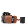 MegaGear Genuine Leather Half Camera Case for Sony Alpha a7C