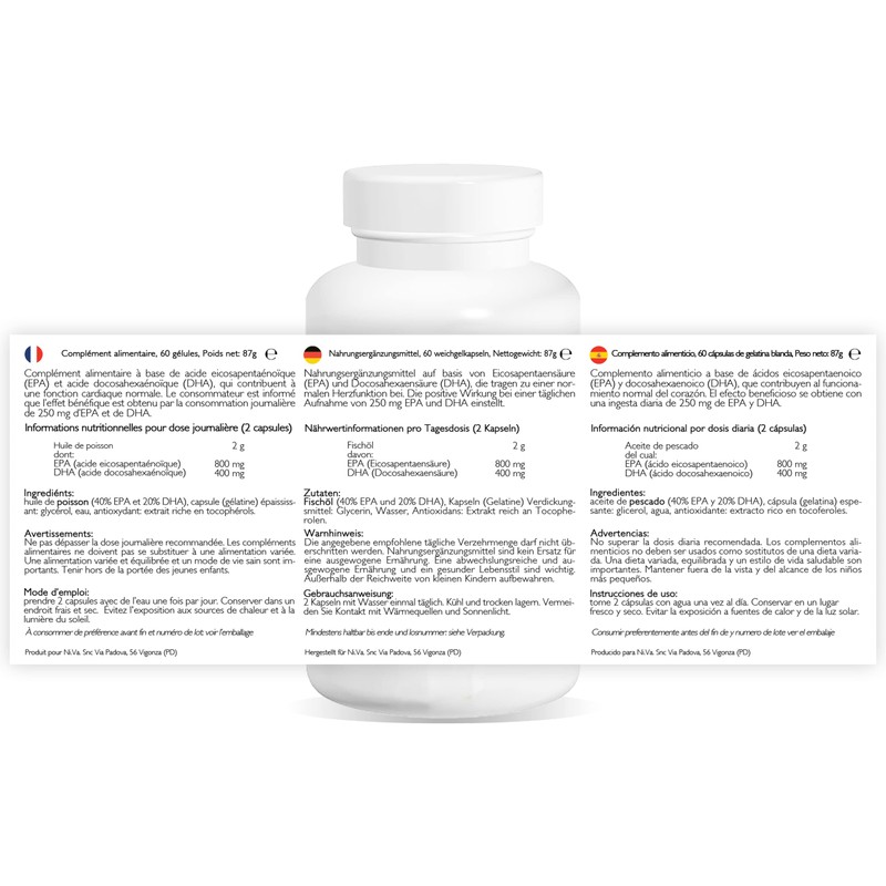 Omega 3 Line@ | 60 Beads | Double Concentration |