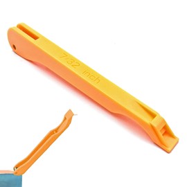 Copper Foil Hand Foiler for Stained Glass, Stained Glass Hand Foiler Tool,Copper foil Dispenser,Orange Hand Foiler for 7/32" Copper Foil Tape,Stain Glass Tools and Supplies