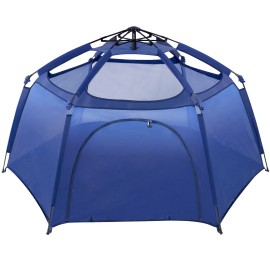 Alvantor Childs Play Tent Pop Up Playpen Baby Play Yards Indoor Outdoor Kids Toy - Navy