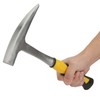 Oumefar Geological Hammer Flat Mouth Double Head High Carbon Steel