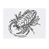 'Lobster Crustacean' Temporary Tattoo - Water Resistant, Skin-Safe, Non-Toxic Transfer