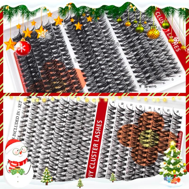 Eyelash Extension Kit, 1 Box Individual Lashes & Lash Glue