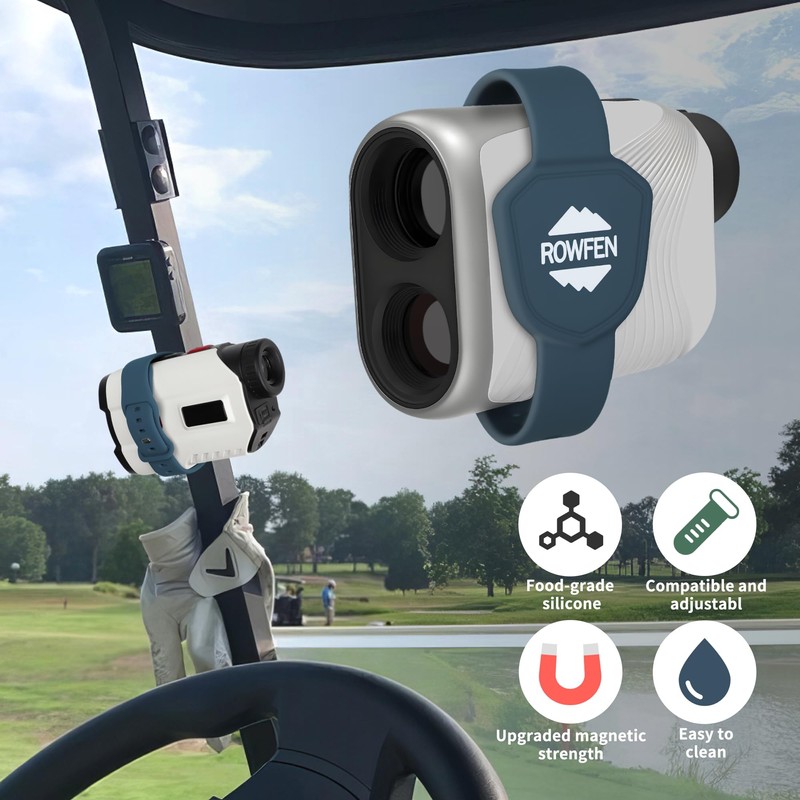 ROWFEN Rangefinder Magnetic Strap for Golf - Adjustable Range Finder