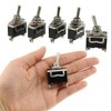 Toggle Switch DGZZI 5PCS Heavy Duty 250V 15-20A SPST ON
