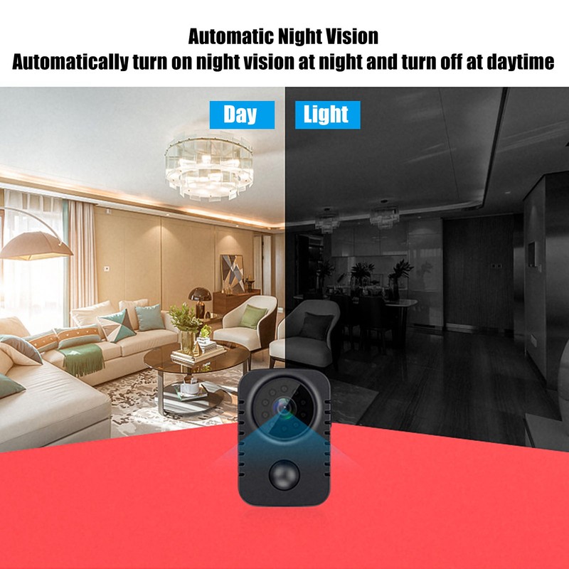 MD29 Mini Camera 1080P HD Handheld Cam Wide Angle Infrared