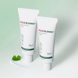 Dr.G (1+1) Red Blemish Clear Soothing Cream 70mL Tube + (GIFT) Green Mild Up Sun Plus 20ml / 닥터지 (1+1) 레드 블레미쉬 클리어 수딩 크림 70mL 튜브+(GIFT)그린 마일드 업 선 플러스 20ml