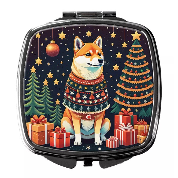 Shiba Inu Christmas Compact Mirror DAC1156SCM