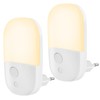CandLuc Night Light Socket with Twilight Sensor, LED Night Lamp