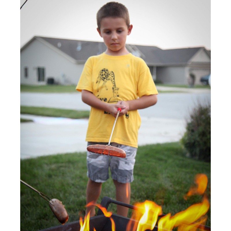 MalloMe Marshmallow Roasting Sticks - Smores Skewers for Fire Pit