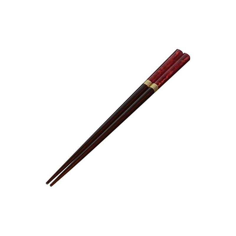 Issho 38864-0 Chopsticks, Made in Japan, Maboroshi Shell (Dishwasher Safe),