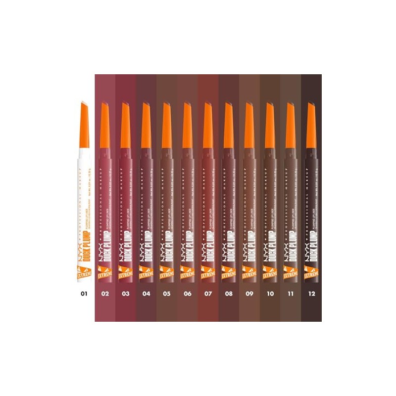 NYX Professional Makeup Duck Plump Liner, Delineador de Labios Voluminizador,