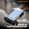 POWERTEC Whetstone Knife Sharpening Stone – Dual Grit 1000/6000 Water
