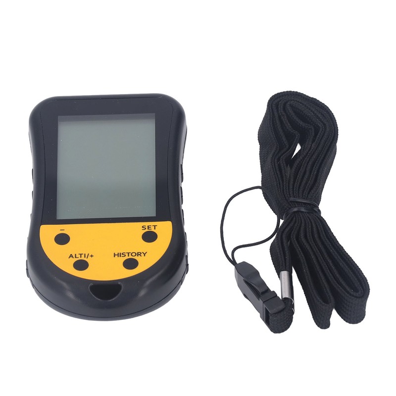 Digital Altimeter Multifunctional LCD Backlit Display Portable Compass Altimeter Barometer