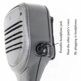Lapel Shoulder Mic Heavy Speake Mic Compatible with Motorola Radio XTS1500 XTS2500 XTS3000 XTS3500 XTS5000 XTS5000r JT1000 HT1000 MTS2000 MTX9000 MTX960 GP9000 GP900 GP1200 Two Way Radio