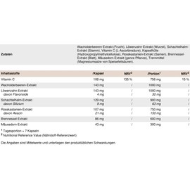 PEAK WaterFlush - 210 Capsules I 30 Servings I for Drainage I with Juniper, Dandelion, Horsetail, Horse Chestnut, Nettle and Mouse Thorn Extract I Anti-Water Retention Formula