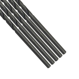 Dapetz ® 10 Pieces of 1mm HSS Twist Drill bit Set, Drill Titanium Steel Bits Set for Metal, Woods & Plastics, Copper, Aluminium, Mild Steel with Straight Shank Plastic and Wood