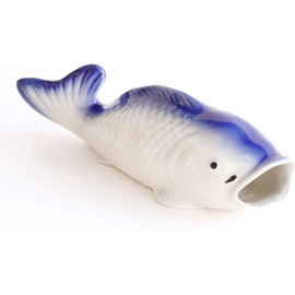 Moa Feteli (Moa Feteli) Luck, Feng Shui, Luck Up, Sakaki, Carp, Flower Hanging, Tokonoma, Column, Wall Mounted, Flower Storage (Navy Blue, Blue)