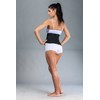 LOREY-LU10077 Breathable Back Support Elastic Mesh Size XXL Black