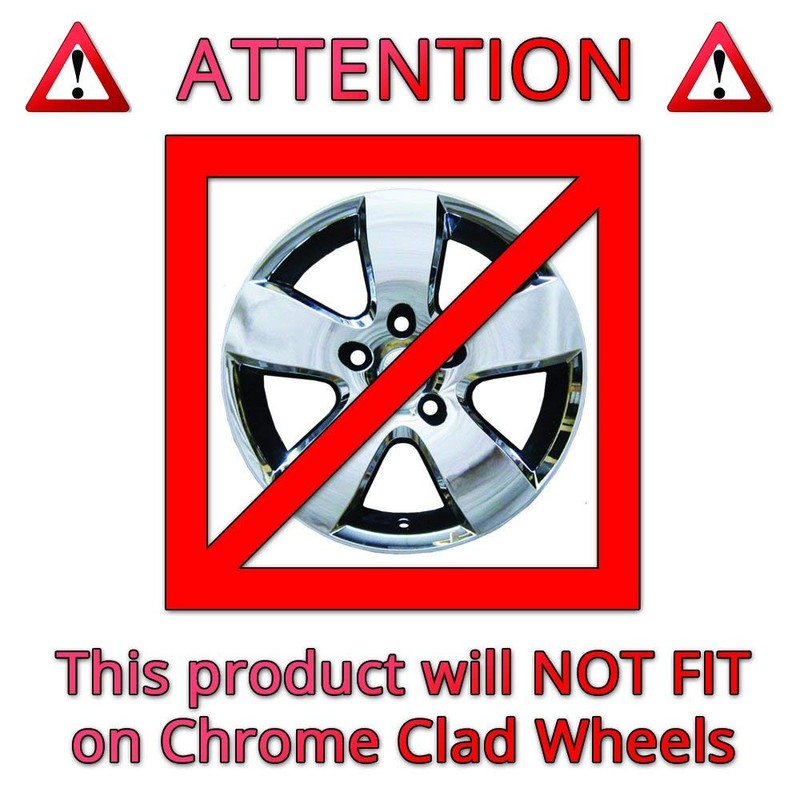 Upgrade Your Auto 20" Chrome Wheel Skins (Set of 4)