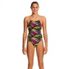 Funkita Jungle Jagger Girls' Swimming Costume Size 140, multicoloured